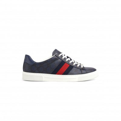 GUCCI MEN'S GUCCI ACE SNEAKER WITH WEB 760775
